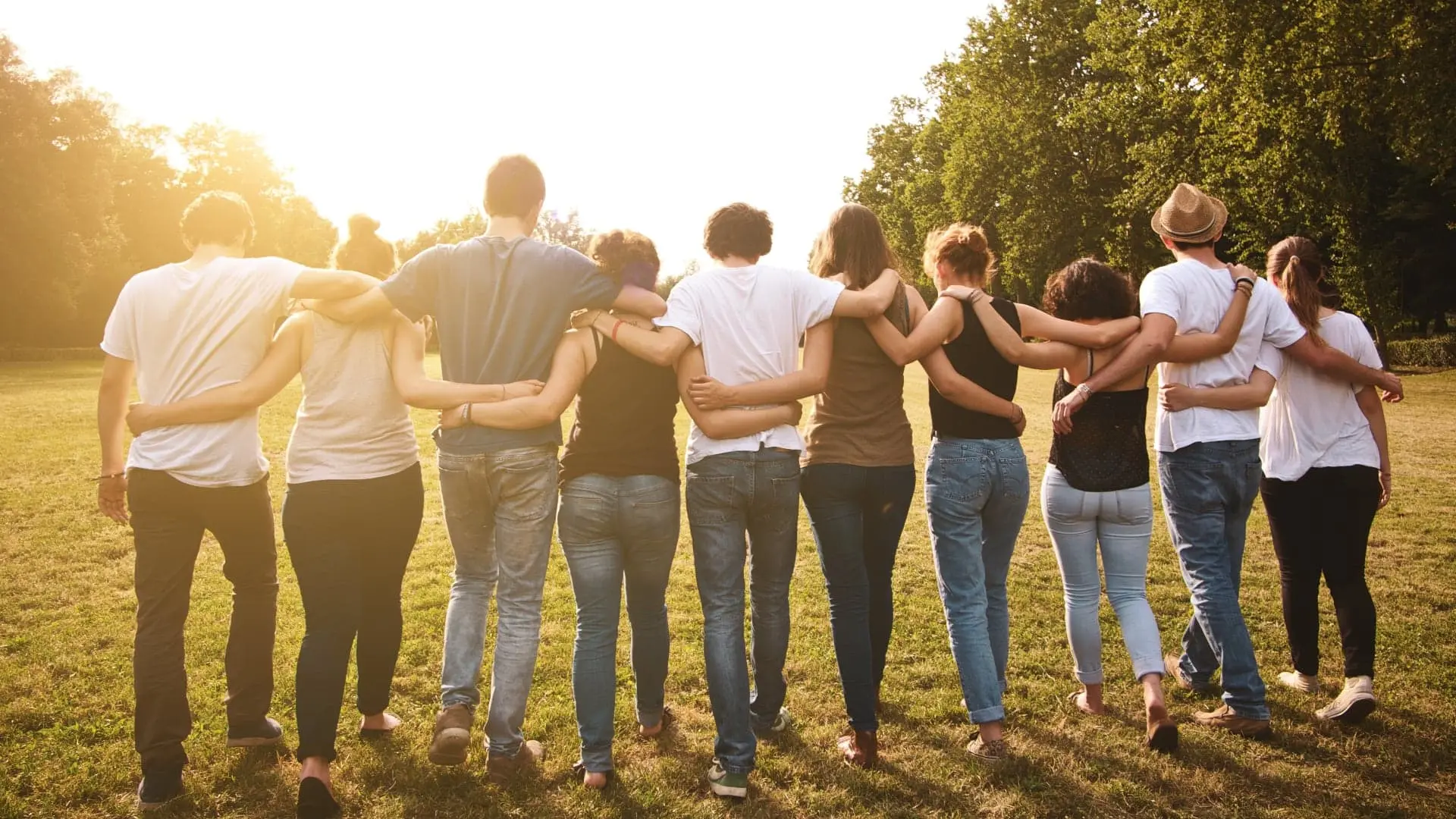 People standing together